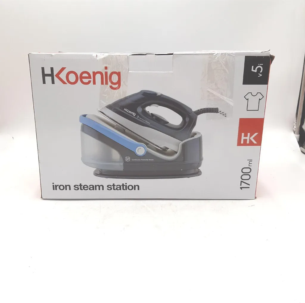 Centrale vapeur H.Koenig V5i idéale pour repassage vertical rapide
