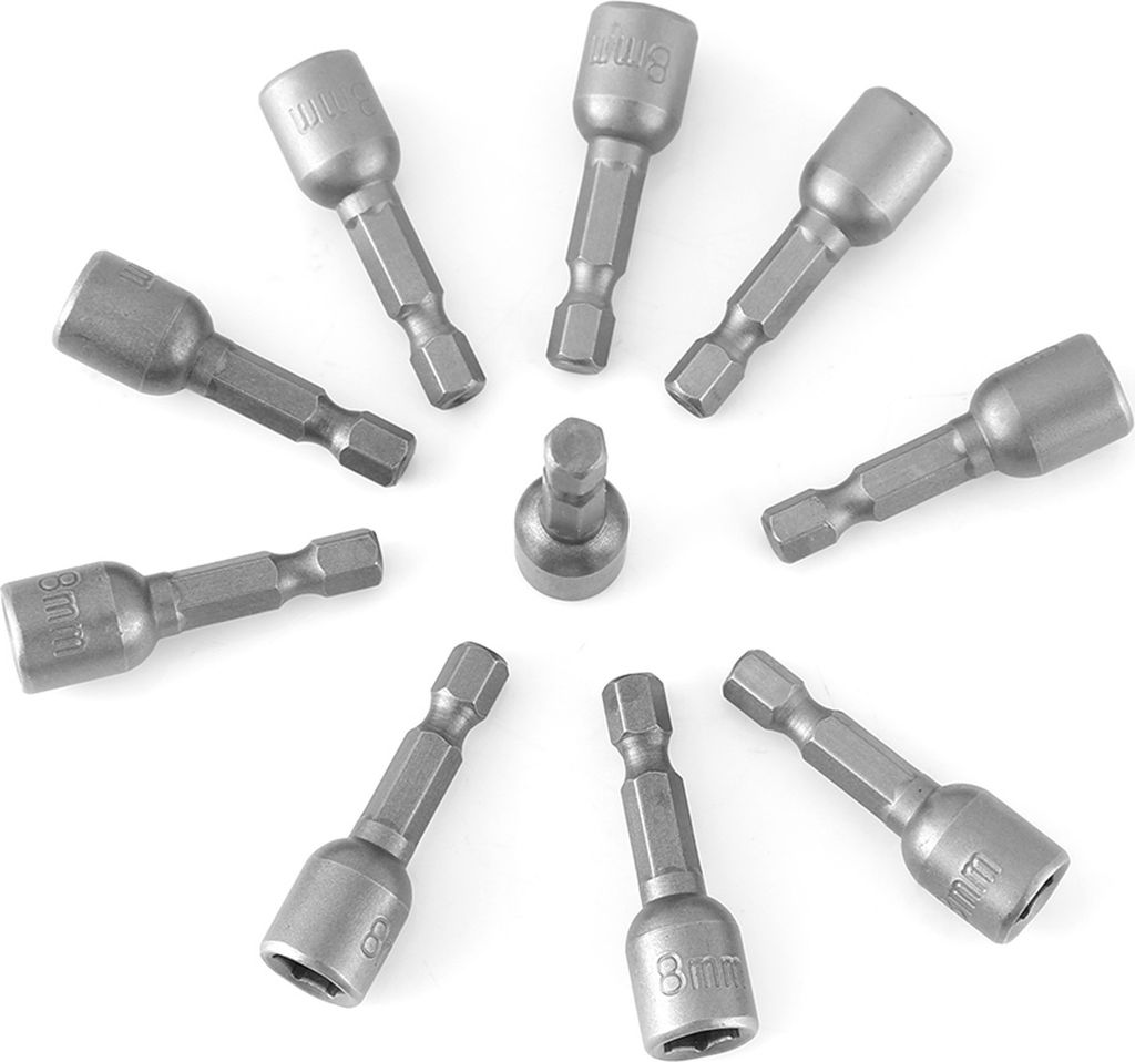 Metrischer Sechskant-Steckschlüssel, Magnetischer Mutternschlüssel, Metrischer Steckschlüssel, Sechskant-Steckschlüsselhülse, Sechskant-Stecks...