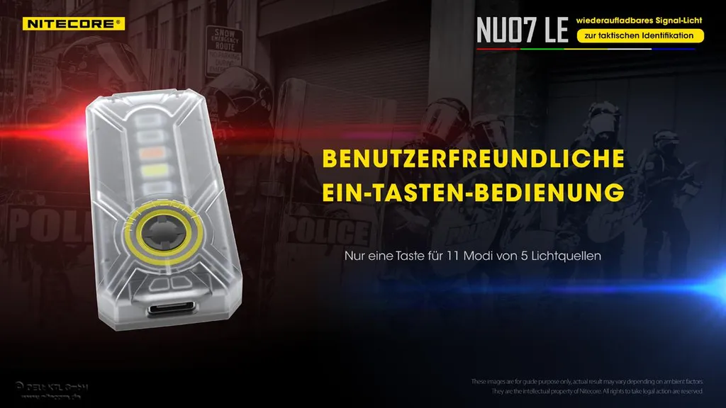 Nitecore NU07 LE : Évitez les Risques avec cette Balise de Repérage LED - 5