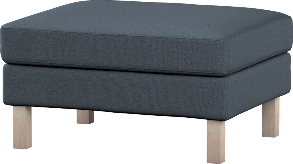 Dekoria Bezug für Karlstad Hocker, Dunkelblau, Husse, Karstadt Hocker