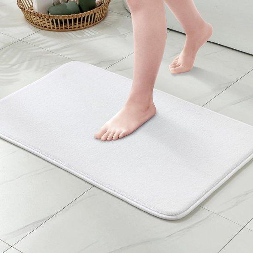 Traagschuim-Badmat für Wohn- und Badezimmer mit Antislip-Funktion