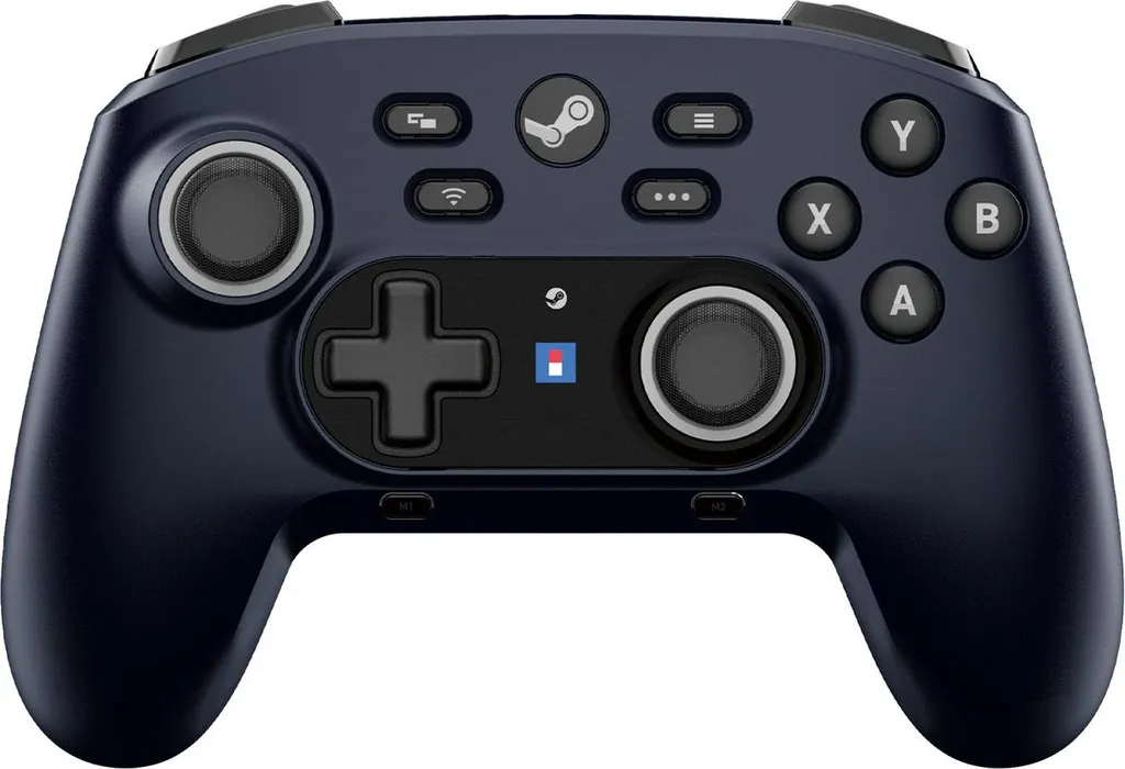 HORIPAD Pro Steam : Manette sans fil Noir Minuit avec sticks précis