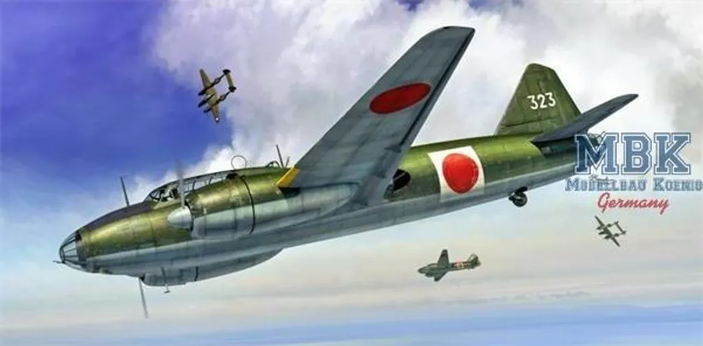 Kit de Modélisme Avion Mitsubishi G4M1 Betty SWORD SW72144 Échelle 1/72