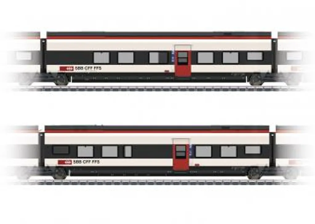 Extension Rame Giruno CFF Märklin 43461 pour Circuit Ferroviaire HO