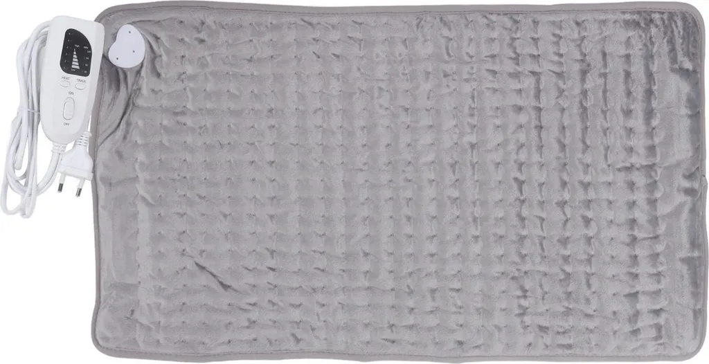 Coussin chauffant à chauffe rapide, 6 modes de chaleur, 76x40cm Gris - 3