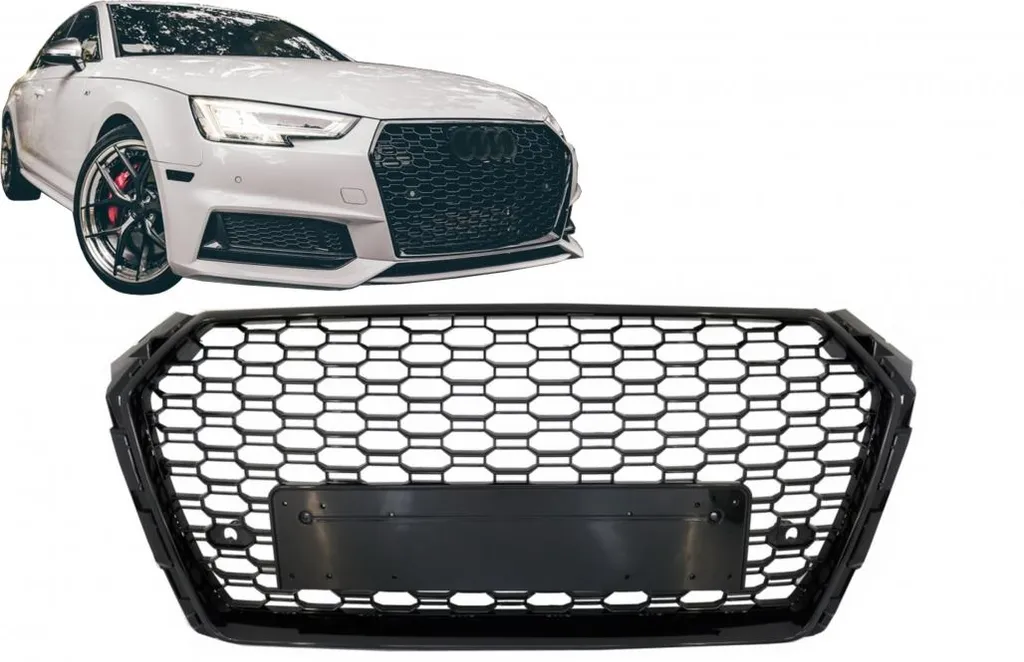 Rénovez la face avant de votre Audi A4 B9 avec cette calandre style RS