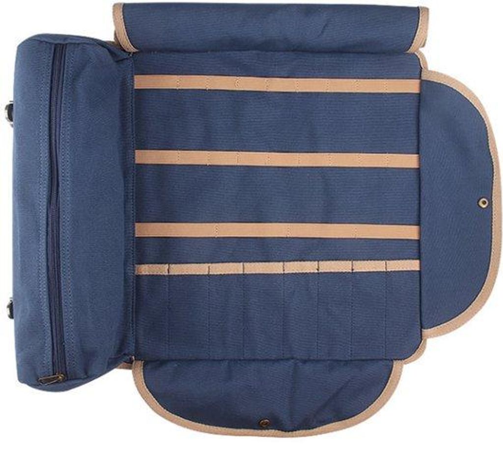 Blauer Barman-Rucksack, multifunktioneller Barman-Rucksack, tragbarer Schultertasche für draußen, Reise-Barman-Rucksack