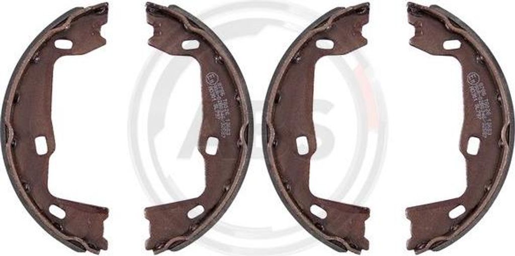 A.B.S. 8786 Bremsbackensatz, Feststellbremse OE 90273259 kompatibel mit Vectra, Astra F, Calibra A, Omega, Senator