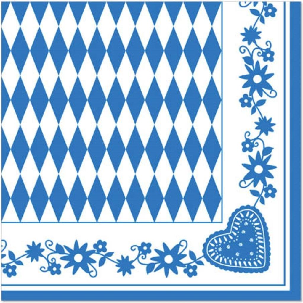 Papstar  tovaglioli, 1/4 di piega 40 x 40 cm "Bavarian Immagine del prodotto 