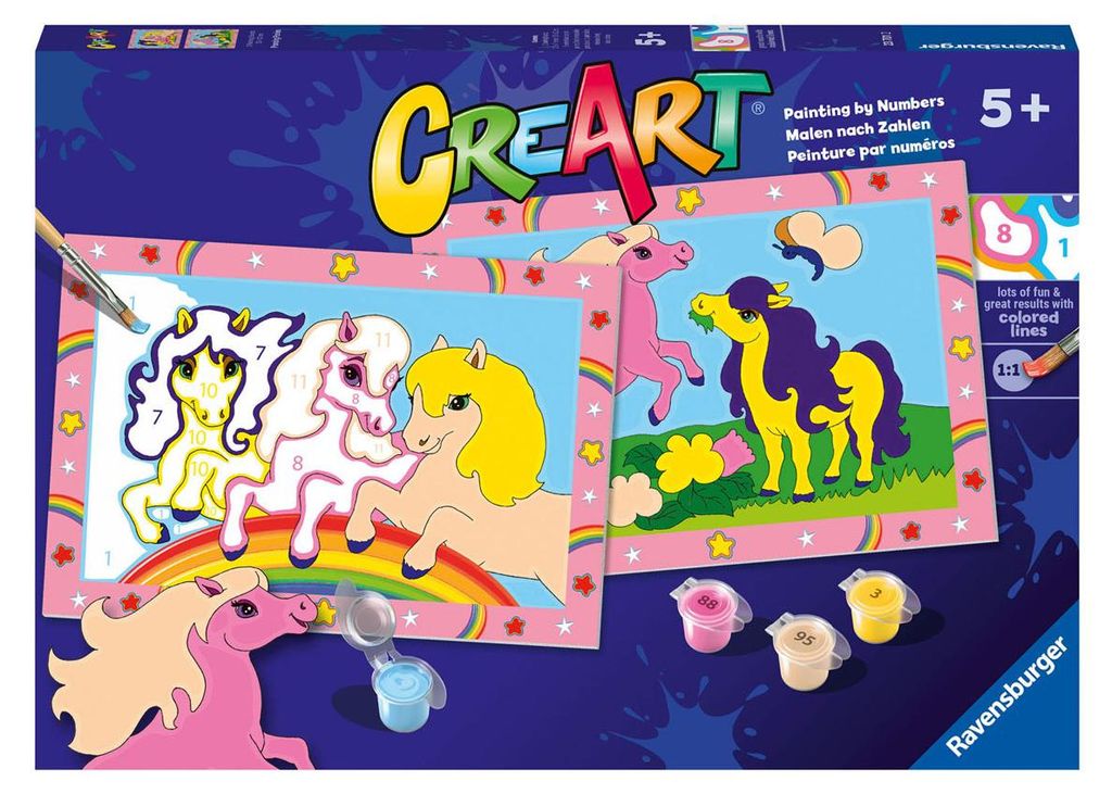 Ravensburger CreArt Prancing Ponies