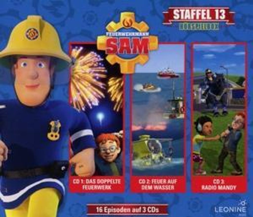 Feuerwehrmann Sam - Staffel 13 3CD-Box Produktbild 