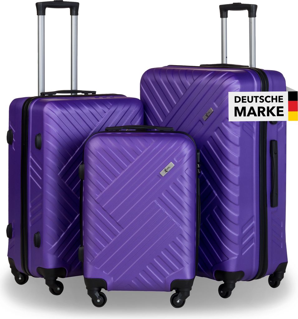 Xonic Design Reisekoffer mit Rollen 360° - ABS Produktbild 