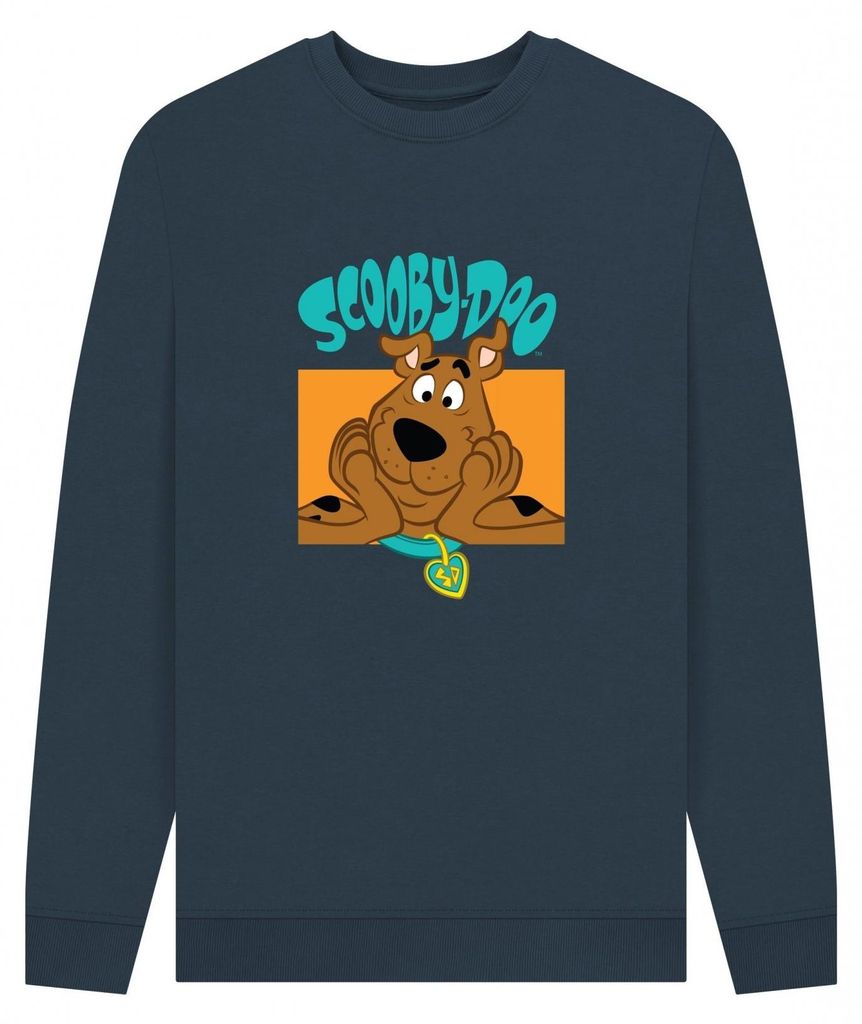 Scooby Doo - Sweatshirt für Herren/Damen Uni PN2225 (S) (Dunkles Marineblau)