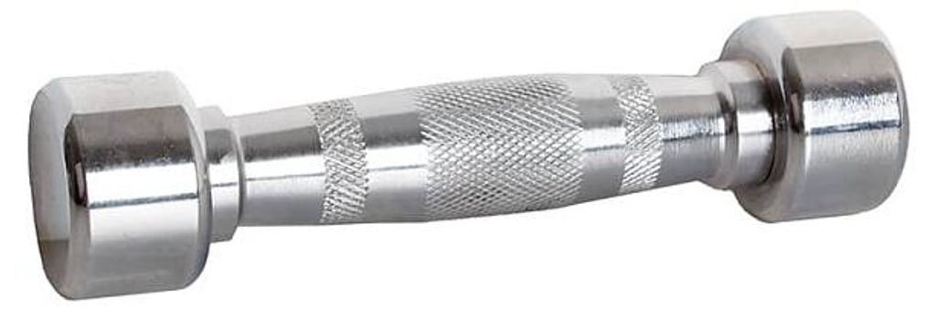 Manubrio Insportline Crosssteel cromato da 2 kg Immagine del prodotto 