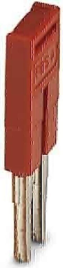 Phoenix Contact Steckbrücke FBS 2-4 Belastungsstrom 17,5A Farbe rot, Werkstoff Kupfer (Cu) - 1 Stück