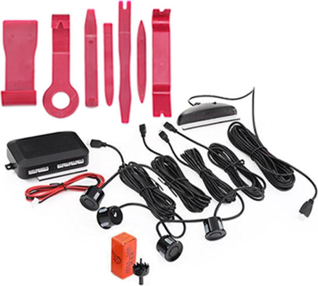 RIDEX 2621A0006 Hinten Einparkhilfe 4 Sensoren 2,5m Reichweite