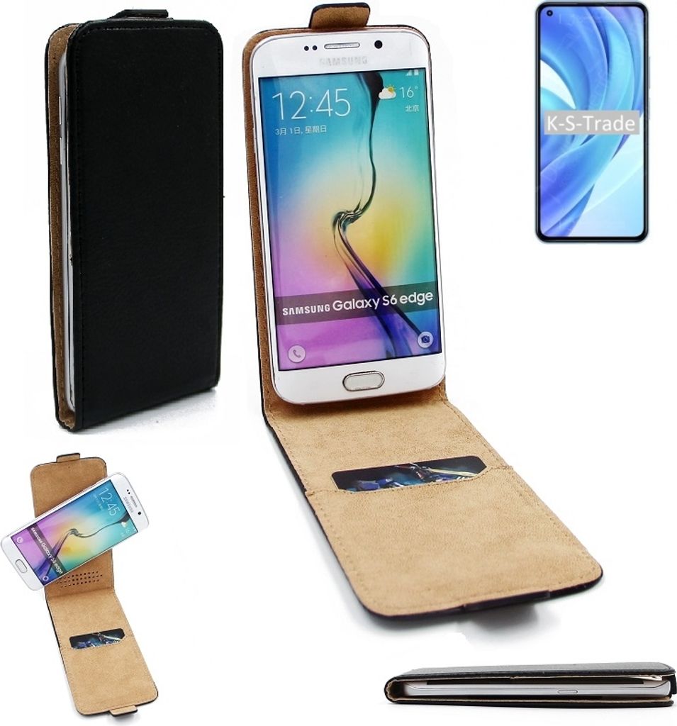 K-S-Trade Schutz-Hülle Handy-Hülle kompatibel mit Xiaomi Mi 11 Lite IN Flipstyle 360° Smartphone Tasche, schwarz, Case Flip cover