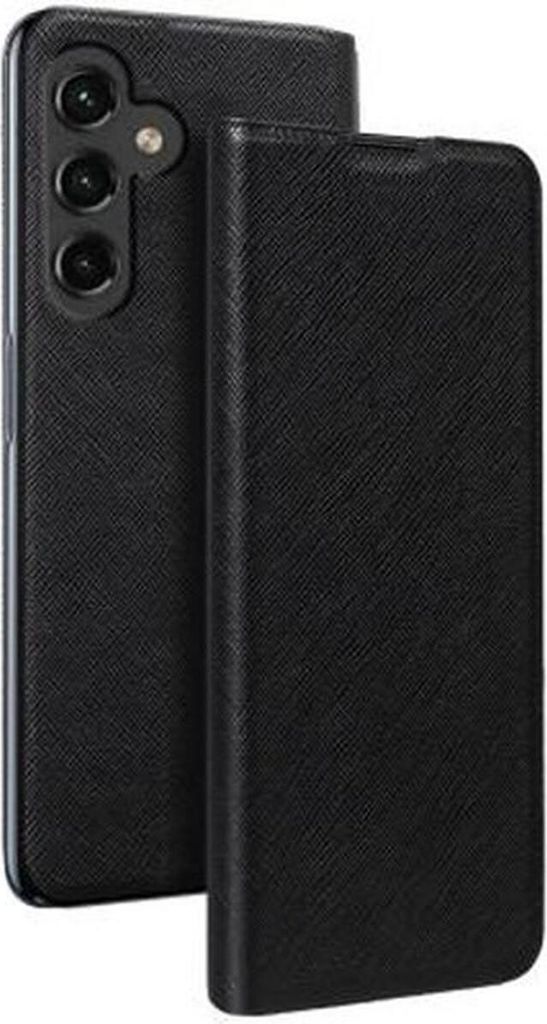 BigBen Connected, Galaxy A14 4G / 5G Folio-Hülle mit Kartenhalter und Video-Halterung, Schwarz