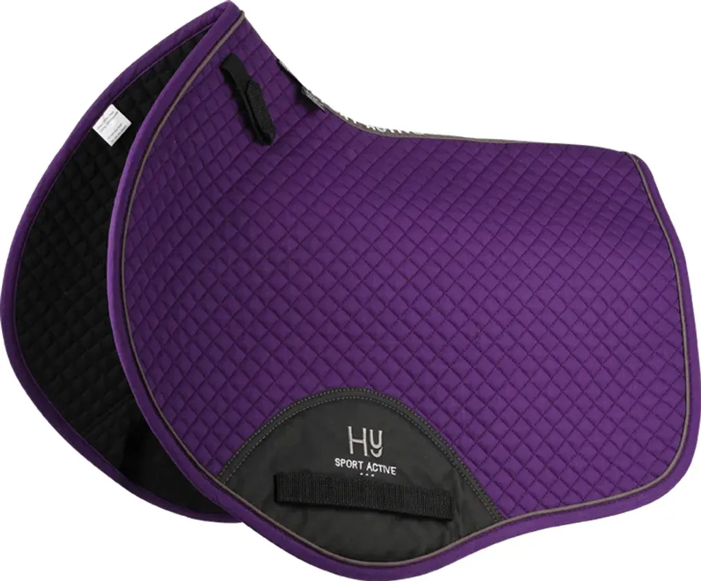 Tapis de selle Violet Royal pour entraînement et concours Cob/Full Hy Sport