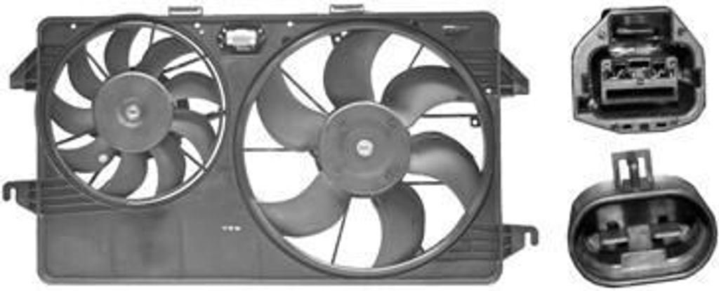 VAN WEZEL 1884751 - OE 1451529 Lüfter, Klimakondensator für Tourneo Connect, Transit Connect