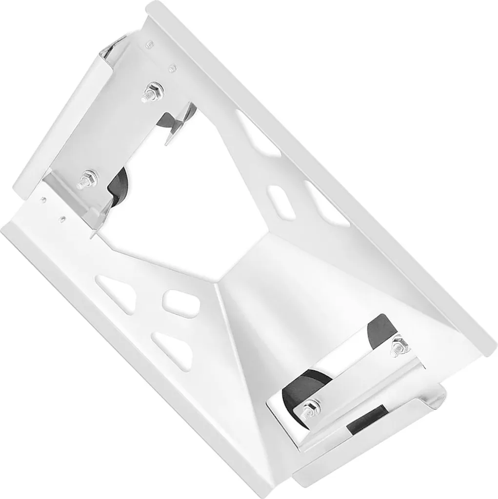 Support Plat pour Mini-Antenne en Acier Allié avec Fixation à Clipser