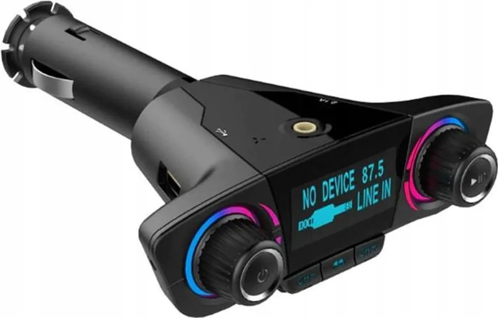 QIKtech T01 trasmettitore FM Bluetooth con caricatore USB PENDRIVE SD 2X - 13
