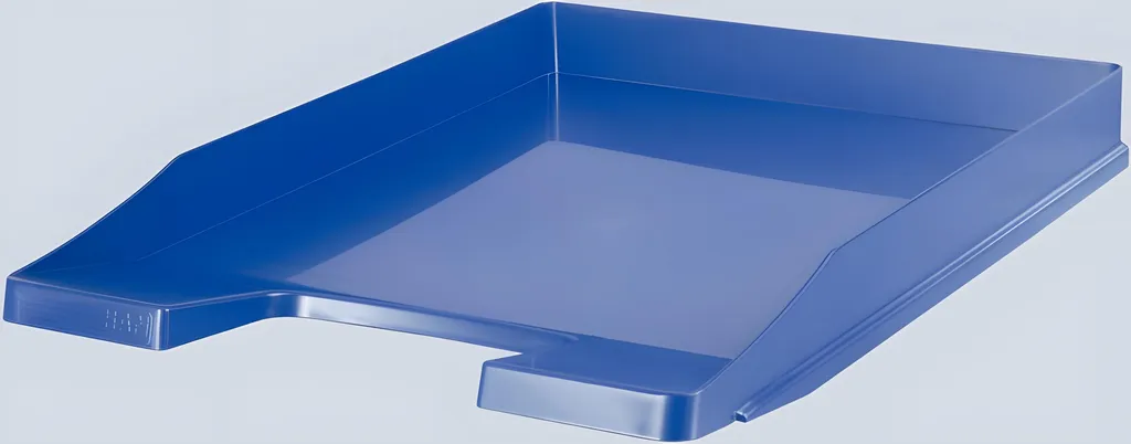 Bac à courrier plat HAN JUNIOR bleu A4/C4 pour trier vos dossiers papier