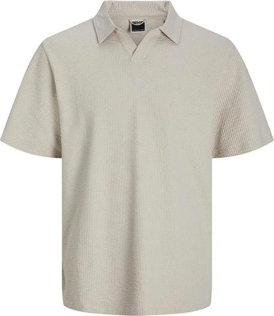 Jack & Jones Fred Split Kurzarm-poloshirt Beige XL Herren Beige XL