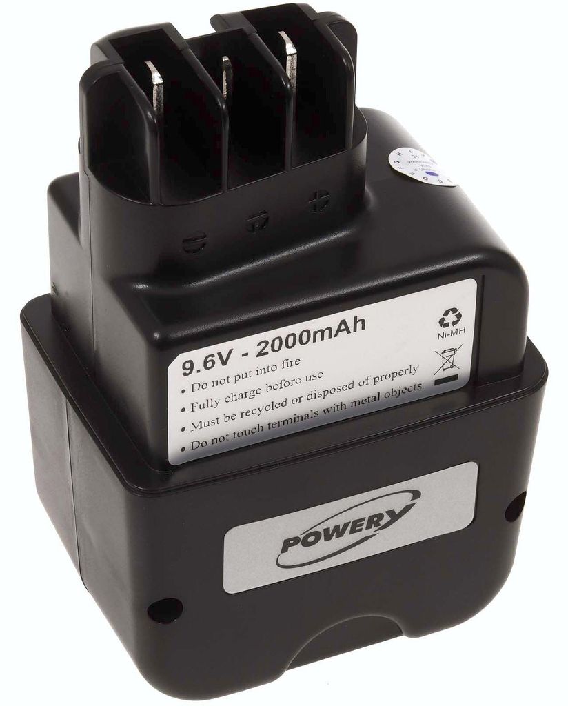 Batterie pour metabo perceuse visseuse sans fil BE AT 9,6/ Image du produit 