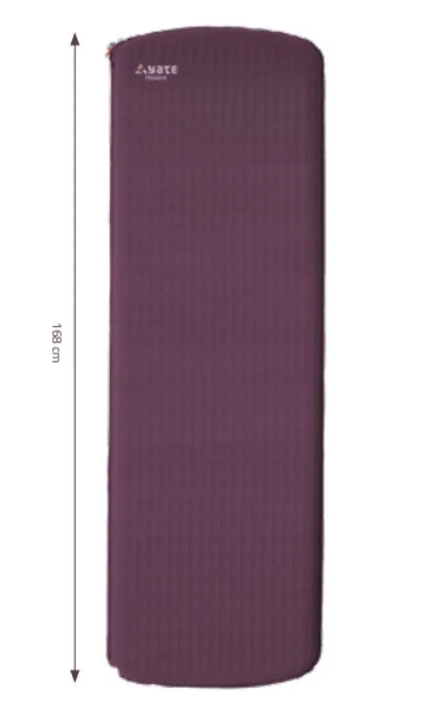 Matelas de camping autogonflant femme pour randonnée Yate Trekker 168x51 cm