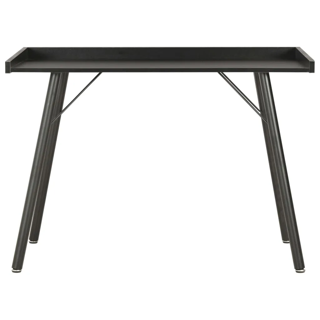 Tavolo Scrivania vidaXL Nero 90x50x79 | Arredo Studio Economico - 9