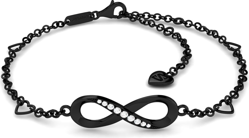 SERASAR | Fußkettchen aus Sterlingsilber [Infinity] mit Produktbild 