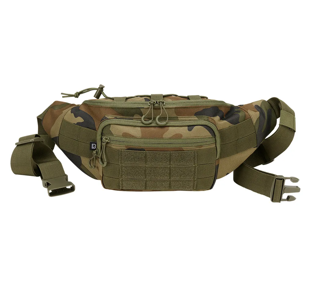 Brandit BD8090 Marsupio Tattico Woodland - Sistema Molle Integrato