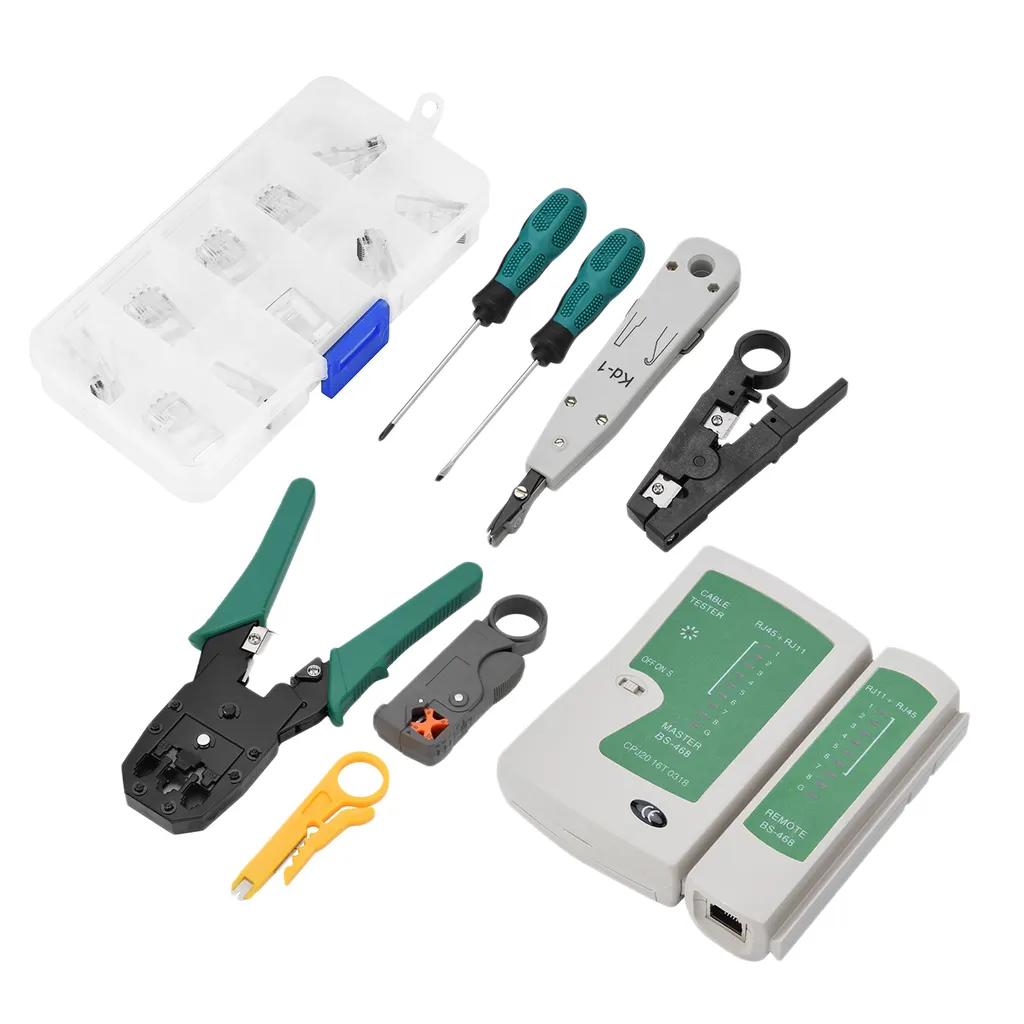 Outils de test de câbles multifonctions avec testeurs de réseaux locaux - 7