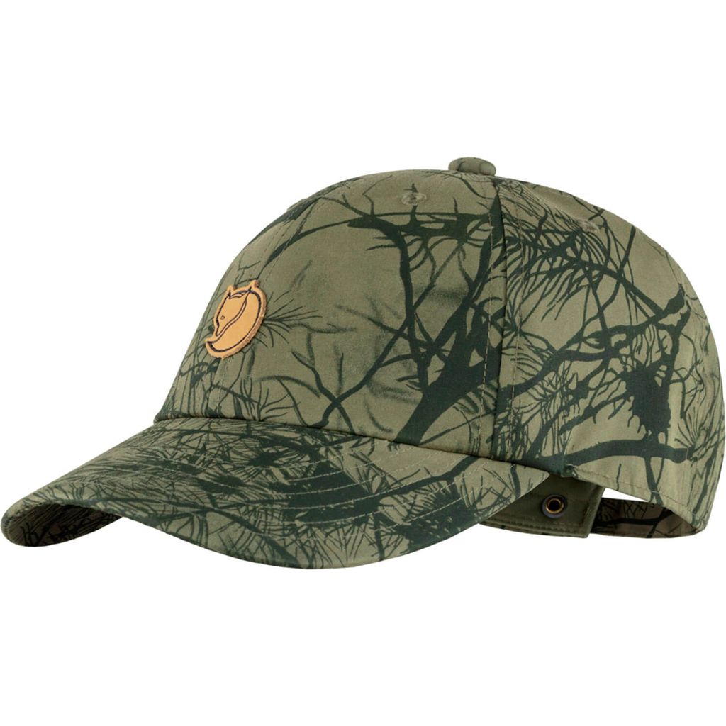 Fjällräven Lappland Camo Cap 77407 green camo G-1000 Hunting Cap Jagdmütze S/M