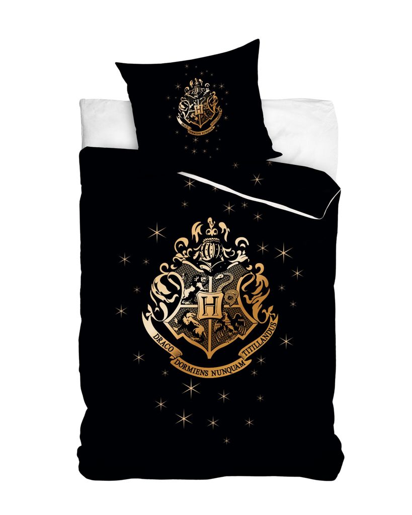 Bettwäsche Harry Potter Hogwarts 135x200 + 80x80 cm, Winter Produktbild 2