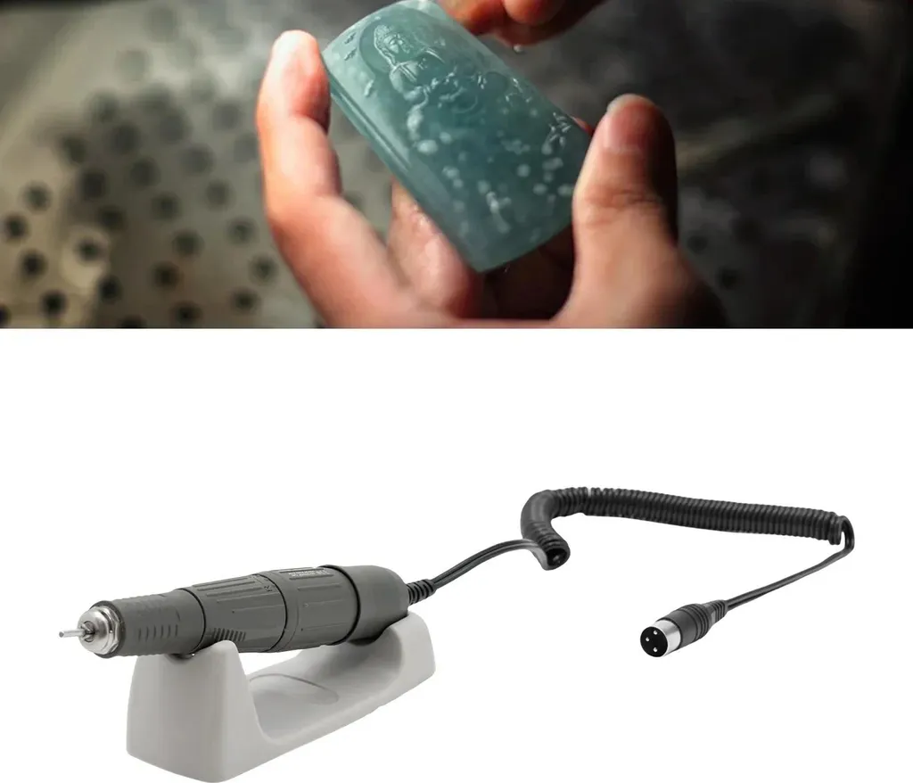 Ponceuse pour ongles professionnelle 45000 tr/min - Modèle gris clair