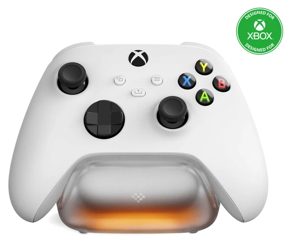 Station de charge Xbox 8BitDo blanche - Pour jouer sans interruption - 2