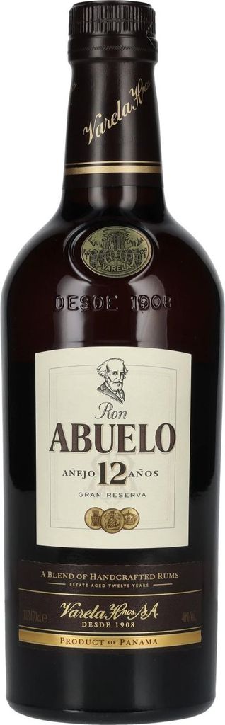 Ron Abuelo 12 ans Gran Reserva Panama | 40 % vol | 0,7 l Image du produit 