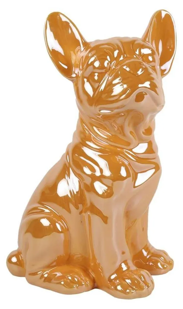Statue Boxer orange 28cm - Donnez du caractère à un intérieur trop terne