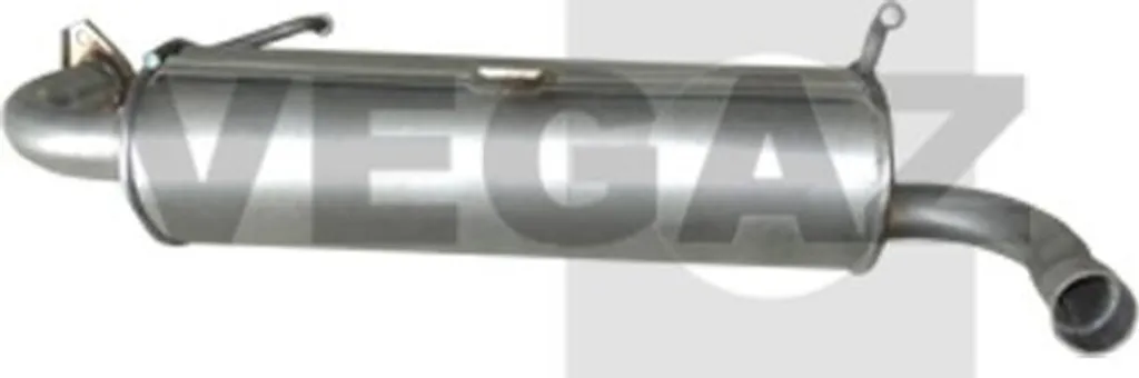 Silencieux arrière SZS-71 Vegaz anticorrosion haute durabilité et acier