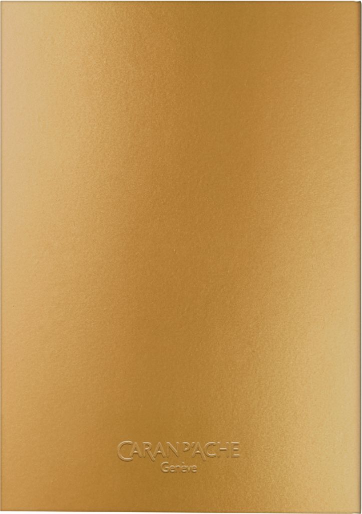 CARAN D'ACHE Notizbuch COLORMAT-X DIN A5 liniert gelb 60 Blatt / 120 Seiten