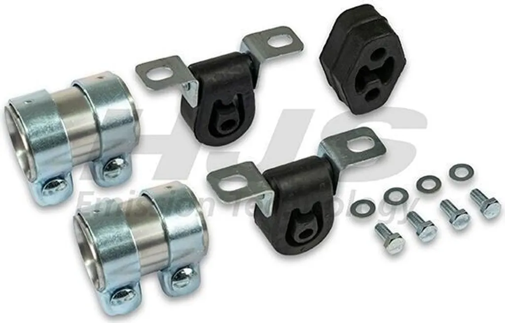 Accessoires de montage échappement pour VW Polo 6N2 et Caddy II 9K9A