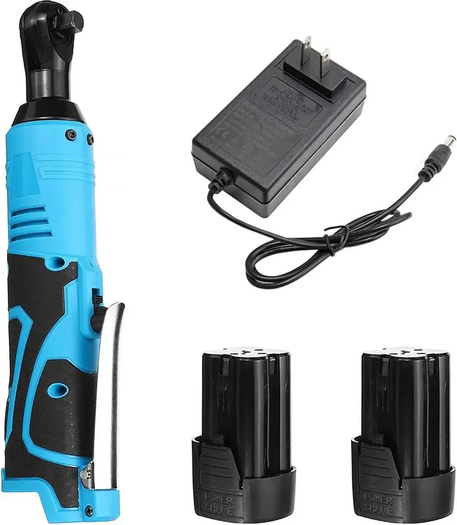 Braun 18V Cordless Ratchet - Avvitatore Angolare Kit 2 Batterie