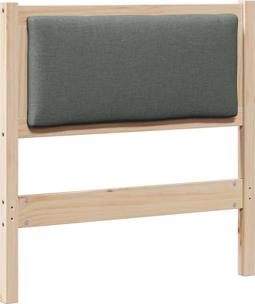 Spalliera Letto in Legno Naturale Marrone 75 cm | Benessere e Comfort Pino