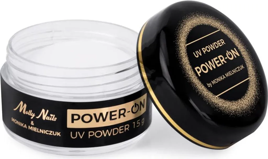 Poudre UV Power-On Molly Nails Haute Intensité 15g Pigment Tenue