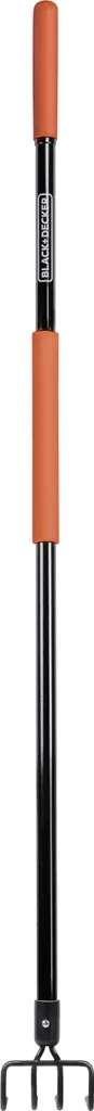 BLACK & DECKER Cultivateur en fibre de verre 148 cm à 4 dents acier
