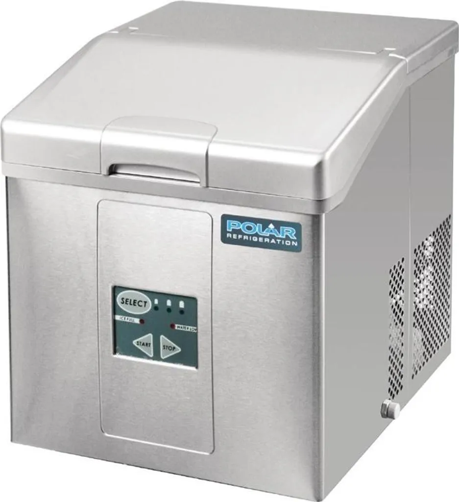 Machine à glace de comptoir 15kg Polar C - Modèle compact et performant