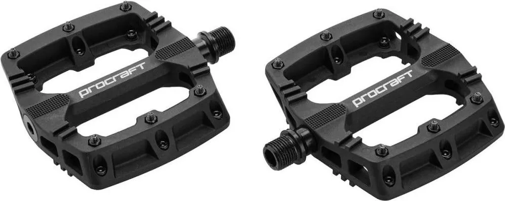 Pédales Procraft Small Grip Idéales pour Vélo de Ville et VTC Noir Mat