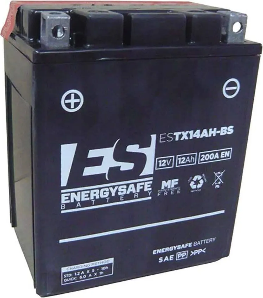 Batteria Sigillata 12V 12AH ESTX14AH-BS EnergySafe | Montaggio Facile